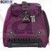 OkaeYa 2 Wheel Cabin Size Travel Duffle With Trolley (PURPLE)